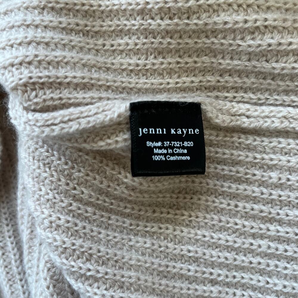 Jenni Kayne beige cashmere Cocoon sweater, Size S - Picture 4 of 4